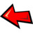 Red Left Arrow